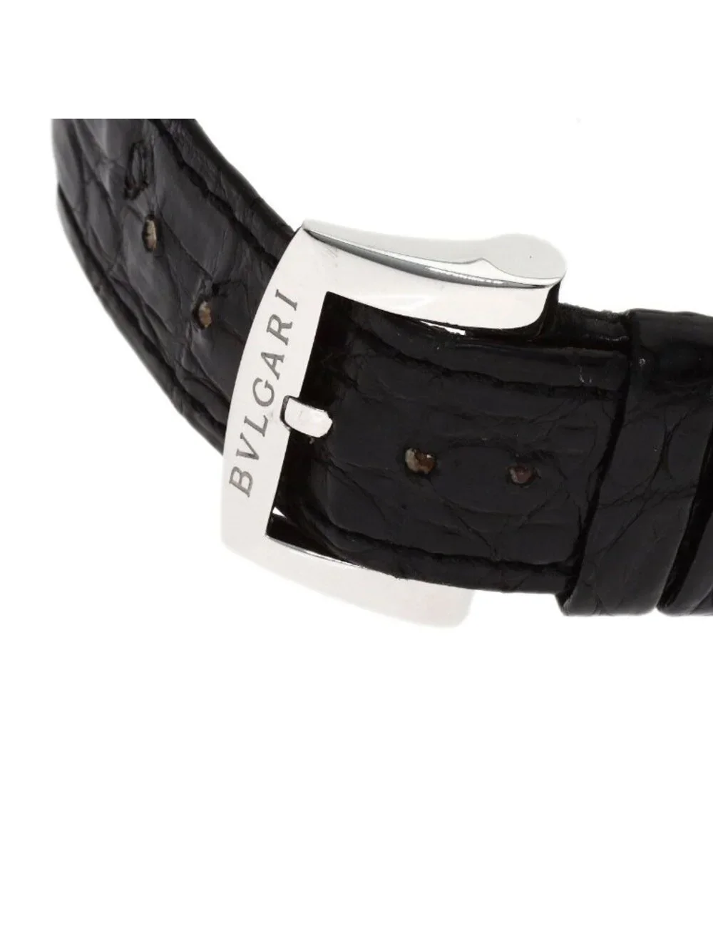 Bvlgari Sotirio Watch SS Leather